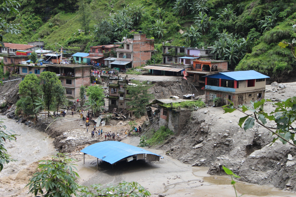 भोटेकोशीमा आकस्मिक बाढी, सतर्कता अपनाउन आग्रह