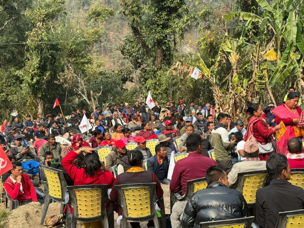 काभ्रेको महाभारतमा नेकपाको निर्वाचन केन्द्रीत भेला